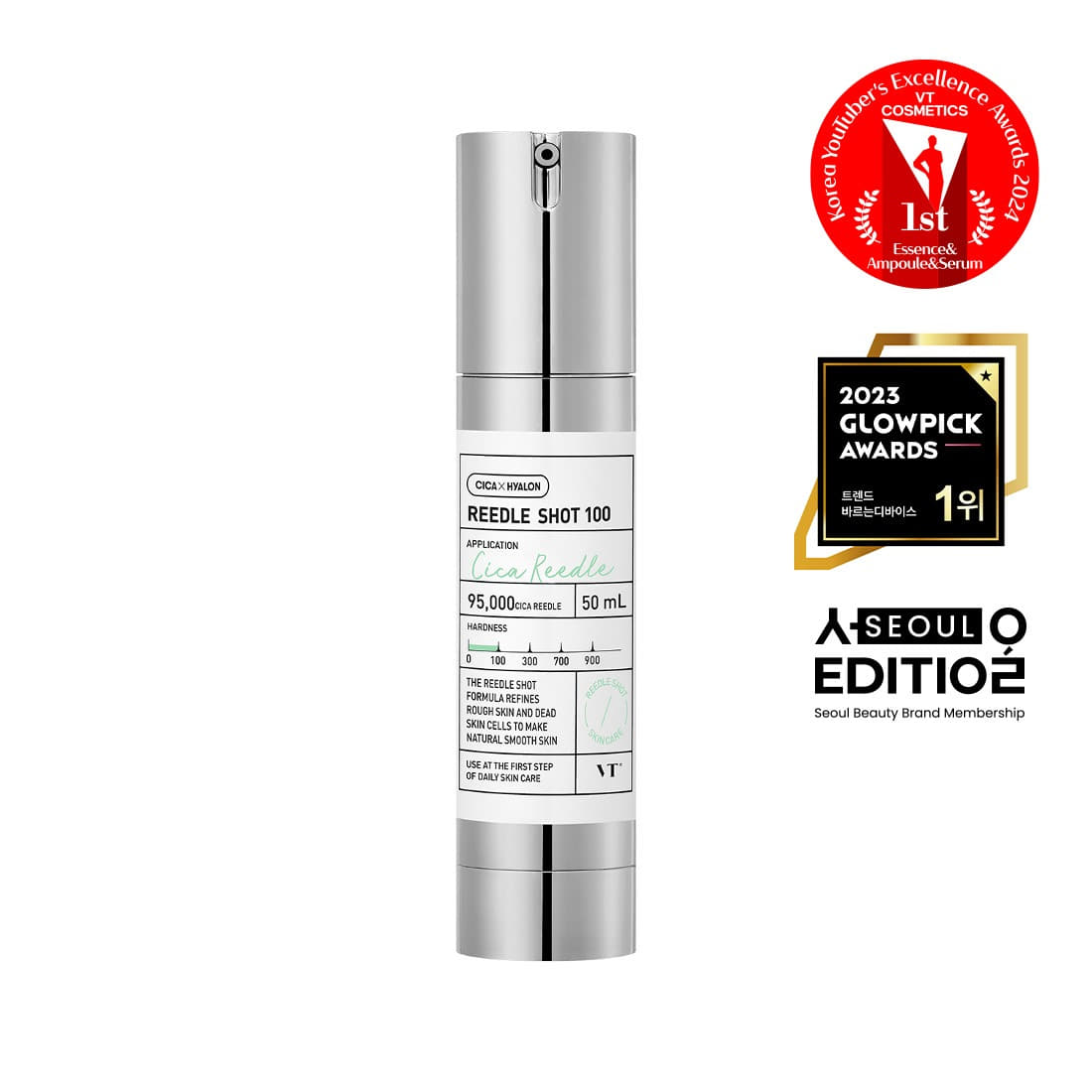 VT Reedle Shot 100 Essence 50mL + GIFT (3 VT Reedle Shot 300 Essence 1 mL)