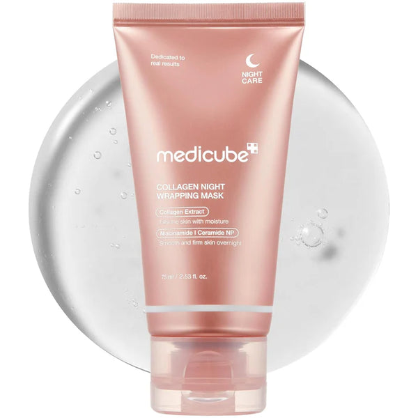 Mascarilla nocturna coreana reafirmante con colágeno – Medicube Collagen Night Mask