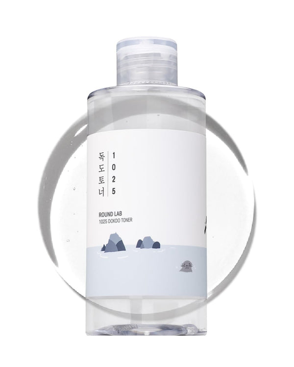 Tónico coreano hidratante y equilibrante para piel sensible y mixta – 1025 Dokdo Toner de Round Lab