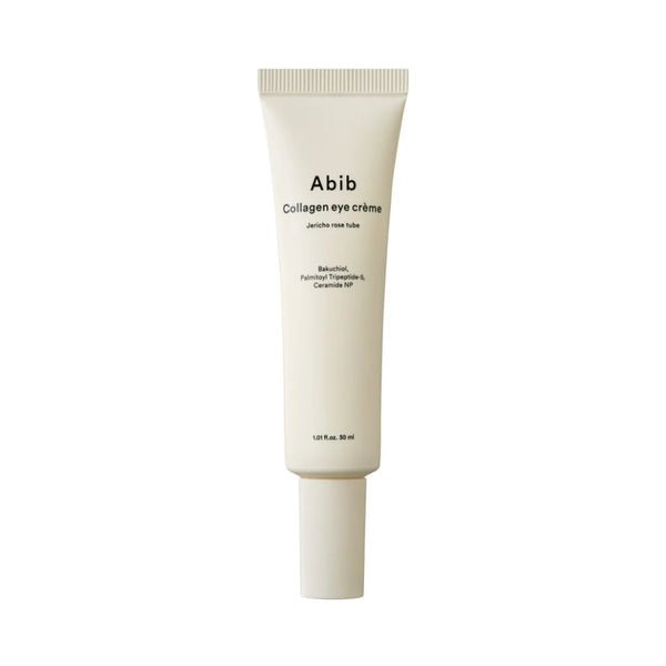 Crema de ojos coreana con colágeno para firmeza e hidratación – Abib Jericho Rose