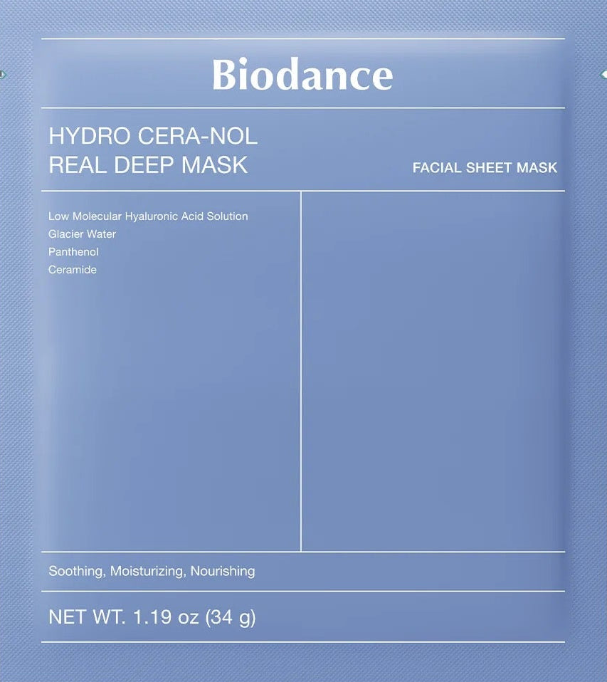 Mascarilla Coreana Hidratante con Ceramidas – Biodance Hydro Ceranol Mask