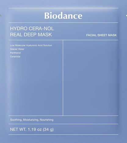 Mascarilla Coreana Hidratante con Ceramidas – Biodance Hydro Ceranol Mask