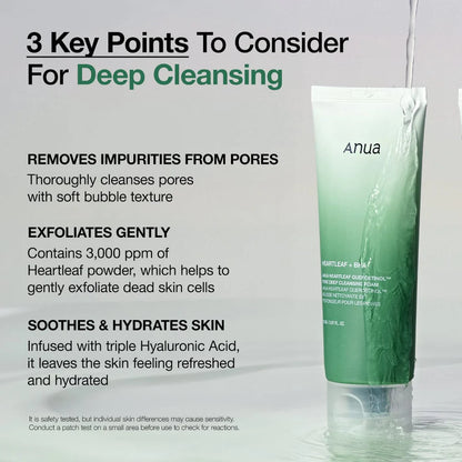 Anua Heartleaf Quercetinol Pore Deep Cleansing (Set of 2 x 150mL each)